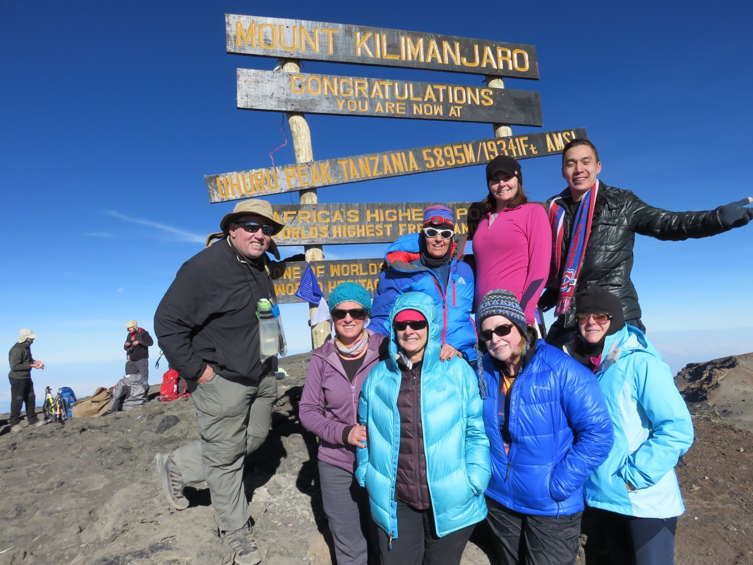 Kili summit pic